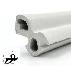 Uszczelka do okien S-1560B ALUPLAST Szara