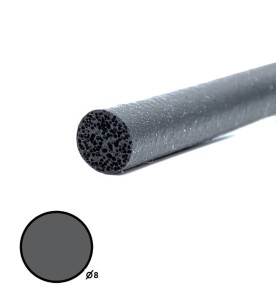 Sznur spieniony EPDM fi 8mm 