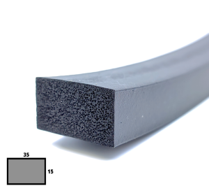 Uszczelka płaskownik porowaty 15x35 EPDM