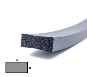 Uszczelka płaskownik porowaty 30x10 EPDM